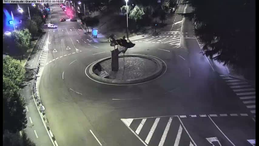 Vigo, Parque  Monte de Castro Park Area & Junction Live Cam - Pontevedra, Galicia, Spain