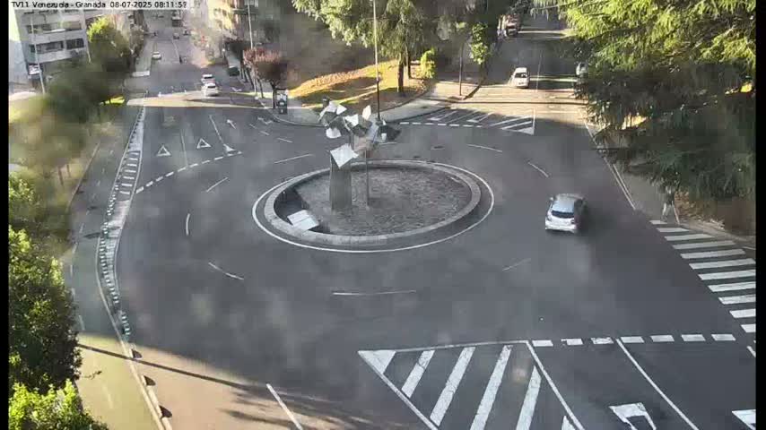 Vigo, Parque  Monte de Castro Park Area & Junction Live Cam - Pontevedra, Galicia, Spain