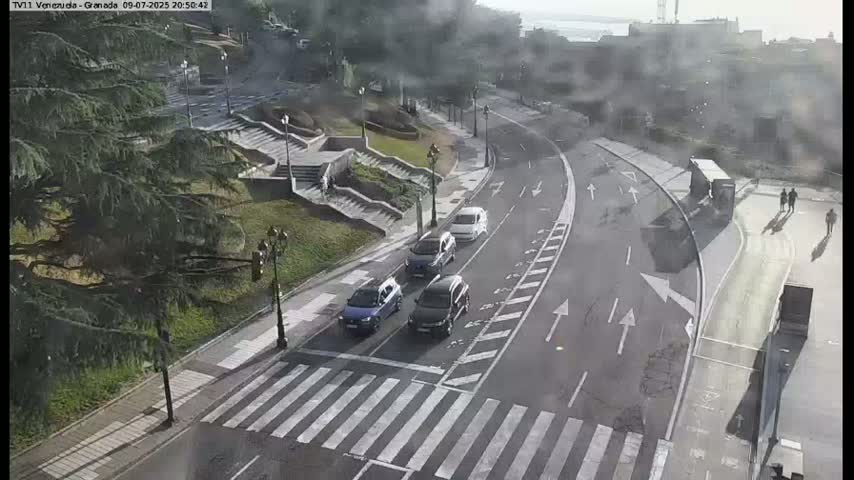 Vigo, Parque  Monte de Castro Park Area & Junction Live Cam - Pontevedra, Galicia, Spain