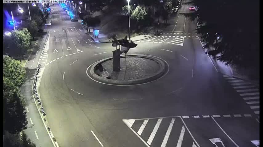 Vigo, Parque  Monte de Castro Park Area & Junction Live Cam - Pontevedra, Galicia, Spain