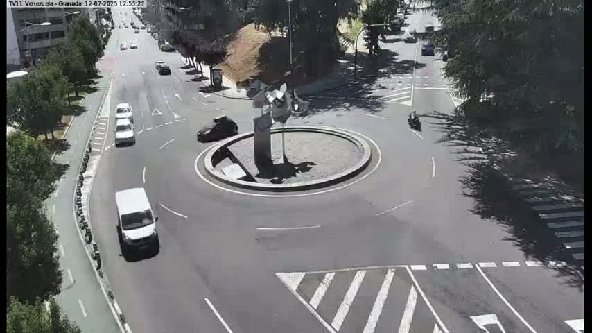 Vigo, Parque  Monte de Castro Park Area & Junction Live Cam - Pontevedra, Galicia, Spain