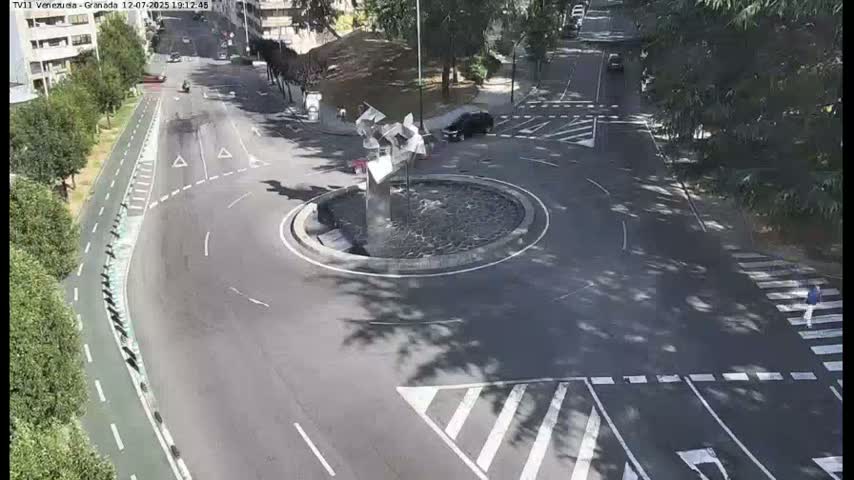 Vigo, Parque  Monte de Castro Park Area & Junction Live Cam - Pontevedra, Galicia, Spain
