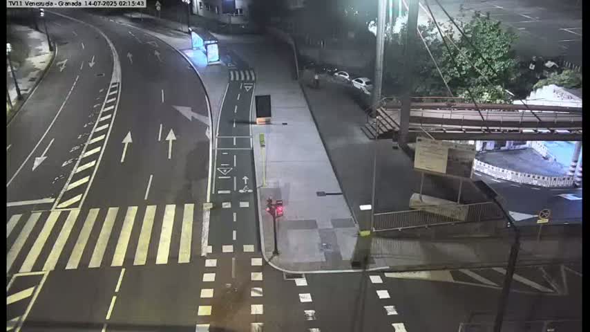 Vigo, Parque  Monte de Castro Park Area & Junction Live Cam - Pontevedra, Galicia, Spain