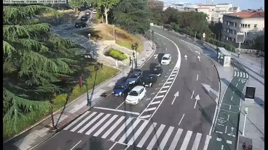 Vigo, Parque  Monte de Castro Park Area & Junction Live Cam - Pontevedra, Galicia, Spain