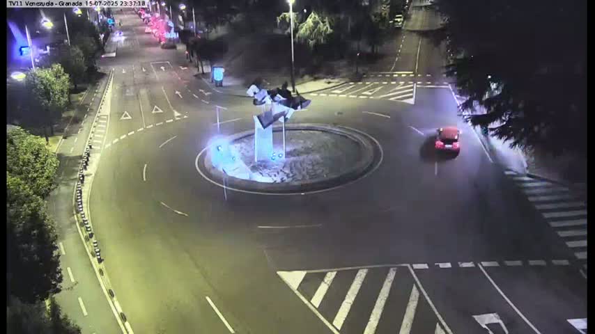 Vigo, Parque  Monte de Castro Park Area & Junction Live Cam - Pontevedra, Galicia, Spain