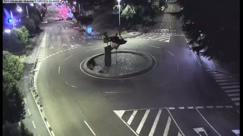 Vigo, Parque  Monte de Castro Park Area & Junction Live Cam - Pontevedra, Galicia, Spain