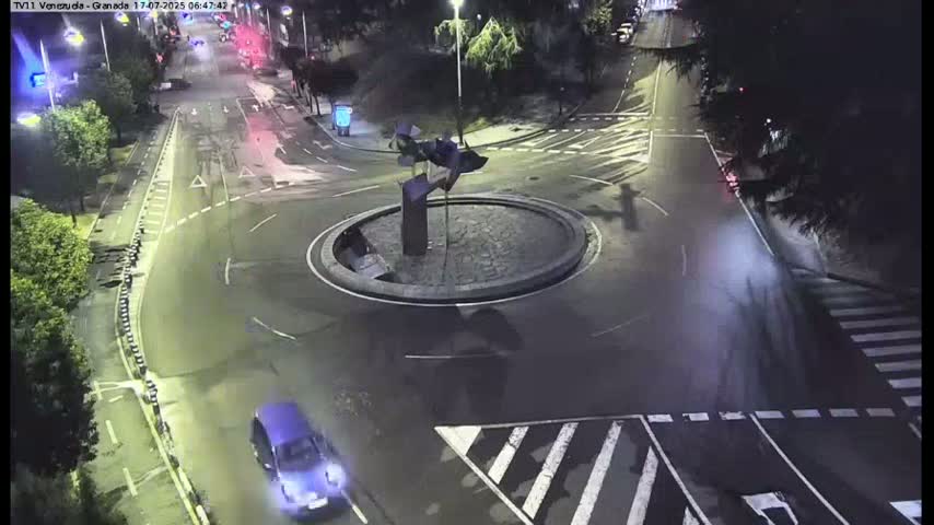 Vigo, Parque  Monte de Castro Park Area & Junction Live Cam - Pontevedra, Galicia, Spain
