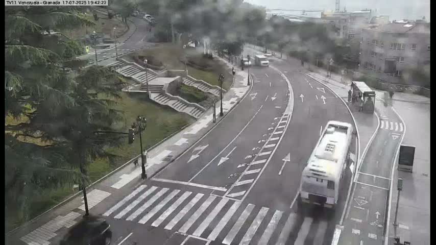 Vigo, Parque  Monte de Castro Park Area & Junction Live Cam - Pontevedra, Galicia, Spain