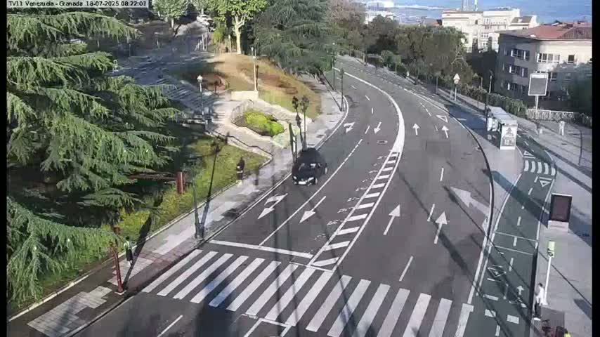 Vigo, Parque  Monte de Castro Park Area & Junction Live Cam - Pontevedra, Galicia, Spain
