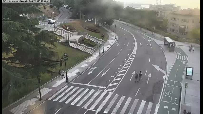 Vigo, Parque  Monte de Castro Park Area & Junction Live Cam - Pontevedra, Galicia, Spain