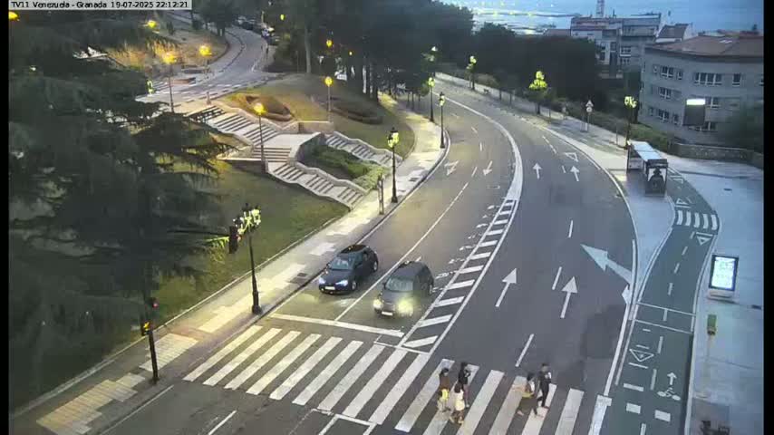 Vigo, Parque  Monte de Castro Park Area & Junction Live Cam - Pontevedra, Galicia, Spain