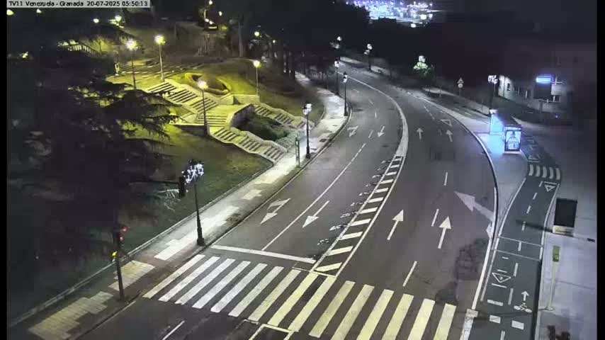 Vigo, Parque  Monte de Castro Park Area & Junction Live Cam - Pontevedra, Galicia, Spain