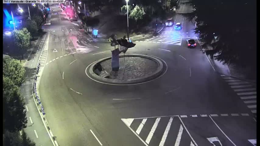 Vigo, Parque  Monte de Castro Park Area & Junction Live Cam - Pontevedra, Galicia, Spain