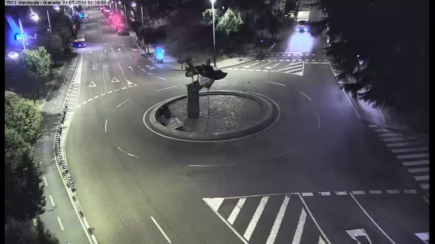 Vigo, Parque  Monte de Castro Park Area & Junction Live Cam - Pontevedra, Galicia, Spain