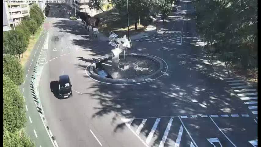 Vigo, Parque  Monte de Castro Park Area & Junction Live Cam - Pontevedra, Galicia, Spain
