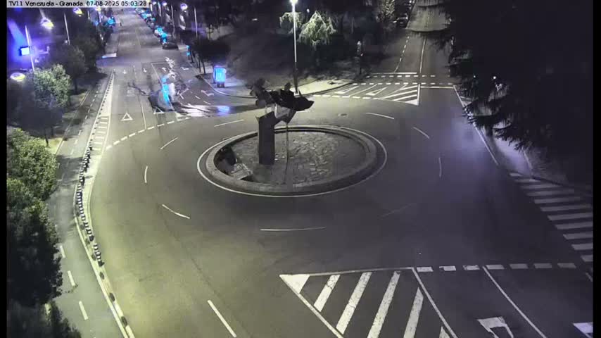 Vigo, Parque  Monte de Castro Park Area & Junction Live Cam - Pontevedra, Galicia, Spain