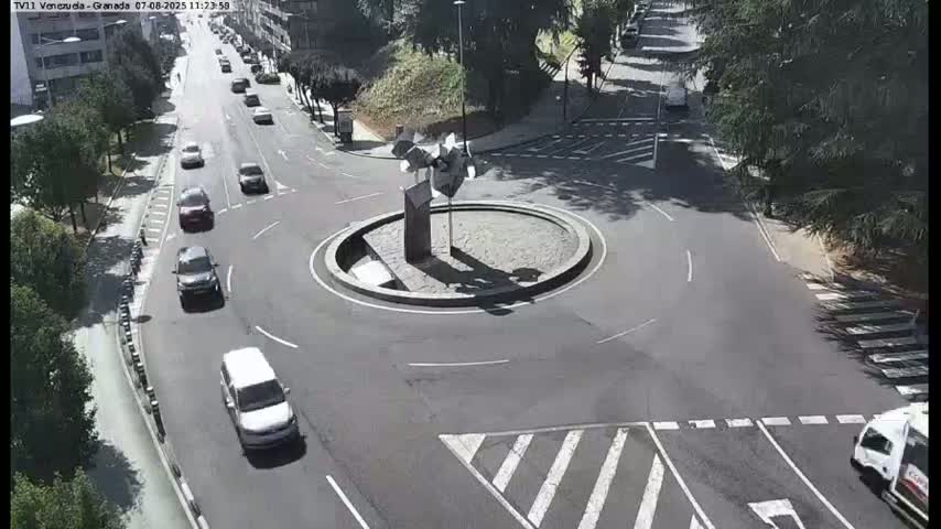 Vigo, Parque  Monte de Castro Park Area & Junction Live Cam - Pontevedra, Galicia, Spain