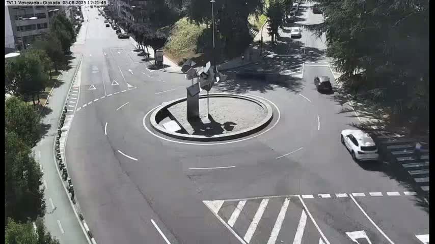 Vigo, Parque  Monte de Castro Park Area & Junction Live Cam - Pontevedra, Galicia, Spain