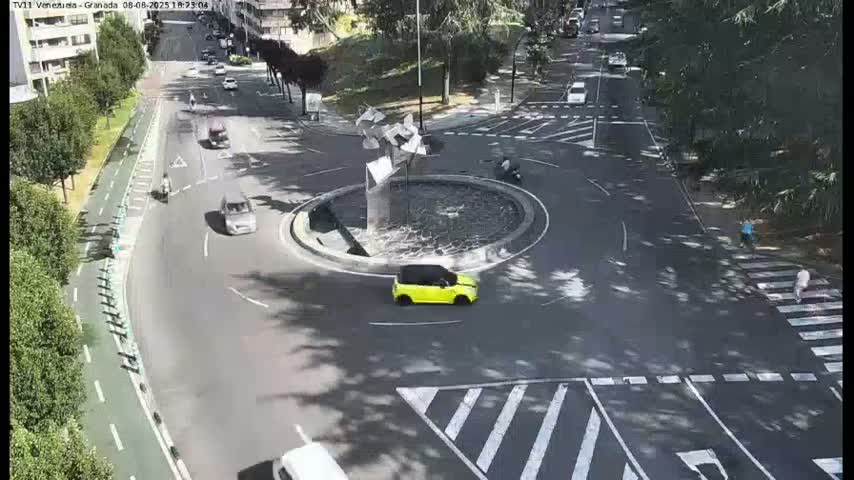 Vigo, Parque  Monte de Castro Park Area & Junction Live Cam - Pontevedra, Galicia, Spain