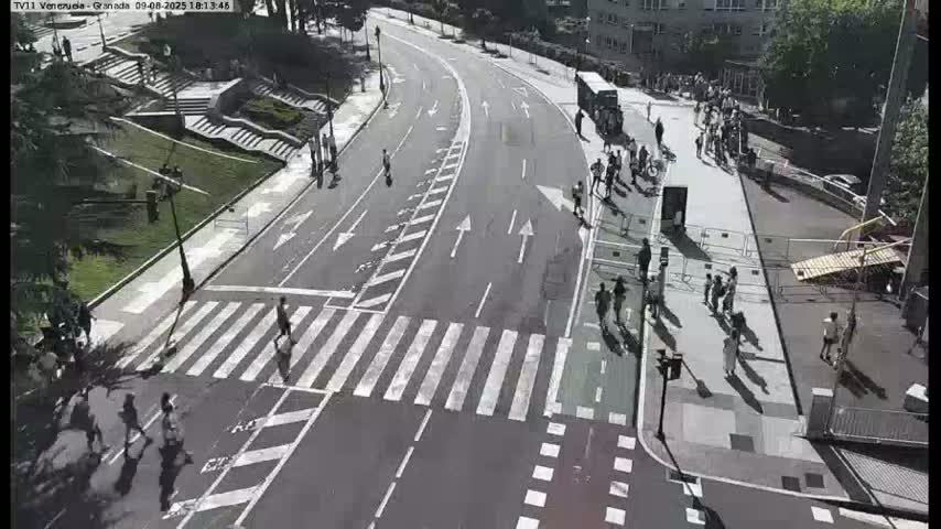 Vigo, Parque  Monte de Castro Park Area & Junction Live Cam - Pontevedra, Galicia, Spain