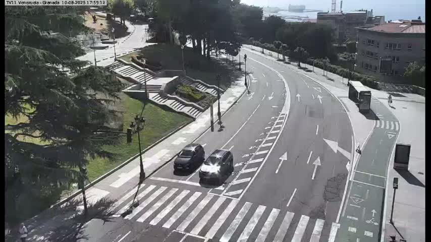 Vigo, Parque  Monte de Castro Park Area & Junction Live Cam - Pontevedra, Galicia, Spain
