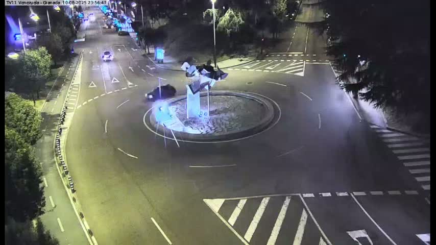 Vigo, Parque  Monte de Castro Park Area & Junction Live Cam - Pontevedra, Galicia, Spain