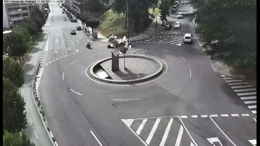 Vigo, Parque  Monte de Castro Park Area & Junction Live Cam - Pontevedra, Galicia, Spain
