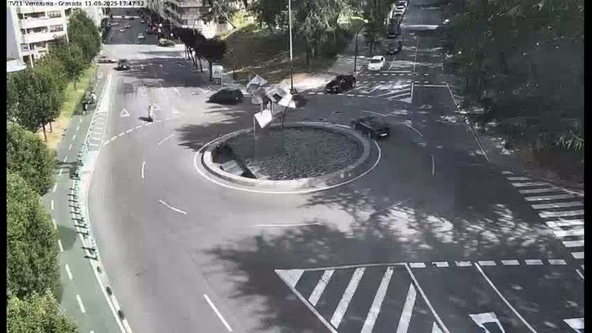 Vigo, Parque  Monte de Castro Park Area & Junction Live Cam - Pontevedra, Galicia, Spain