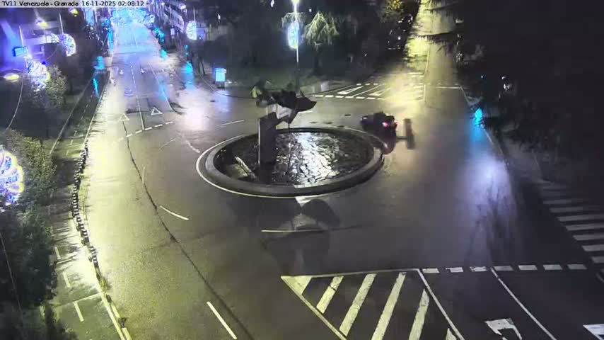 Vigo, Parque  Monte de Castro Park Area & Junction Live Cam - Pontevedra, Galicia, Spain