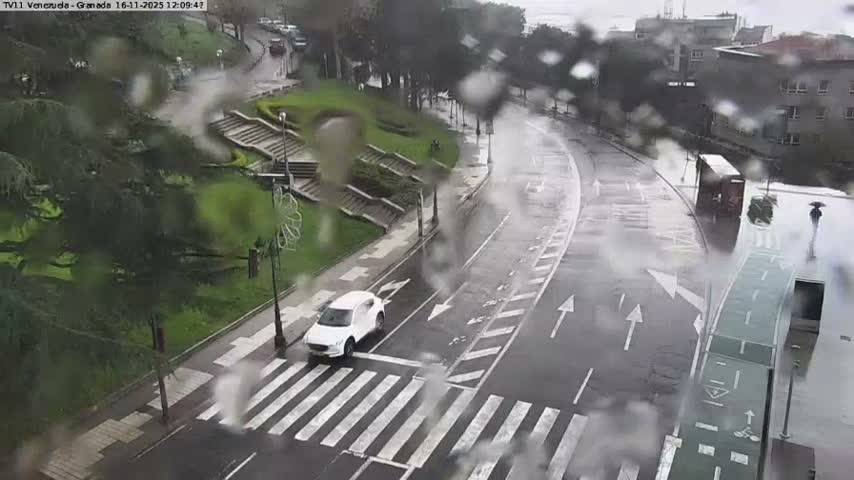 Vigo, Parque  Monte de Castro Park Area & Junction Live Cam - Pontevedra, Galicia, Spain