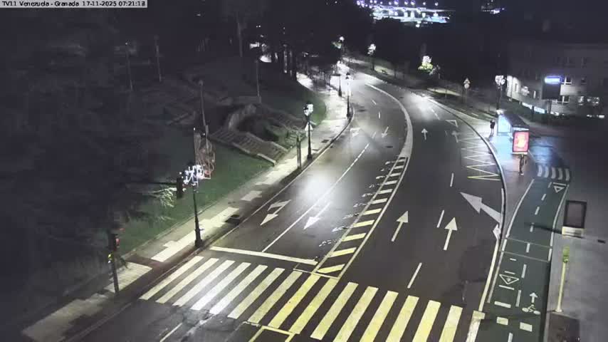 Vigo, Parque  Monte de Castro Park Area & Junction Live Cam - Pontevedra, Galicia, Spain