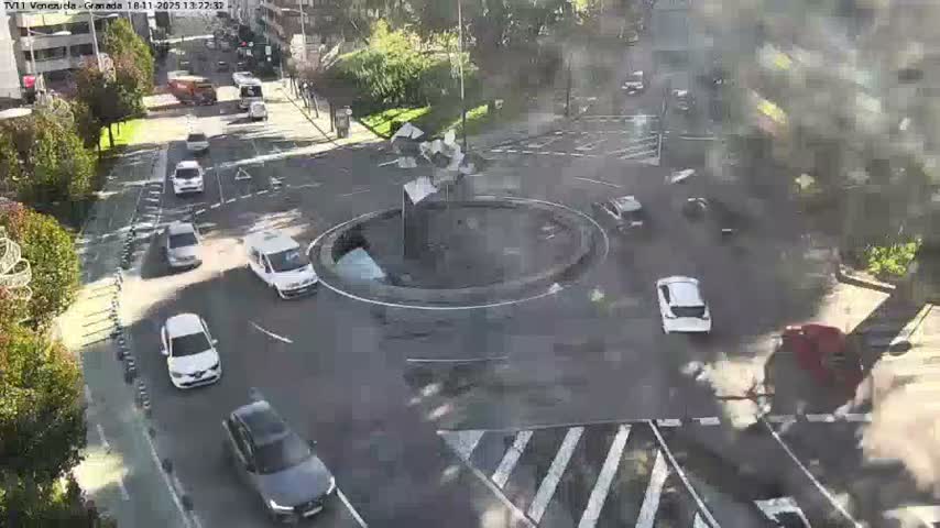 Vigo, Parque  Monte de Castro Park Area & Junction Live Cam - Pontevedra, Galicia, Spain
