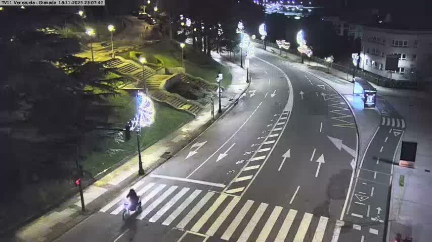 Vigo, Parque  Monte de Castro Park Area & Junction Live Cam - Pontevedra, Galicia, Spain