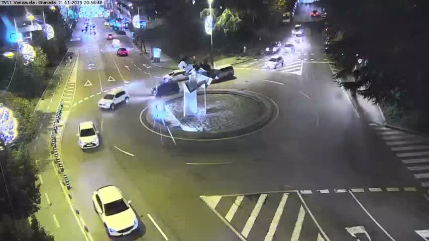 Vigo, Parque  Monte de Castro Park Area & Junction Live Cam - Pontevedra, Galicia, Spain
