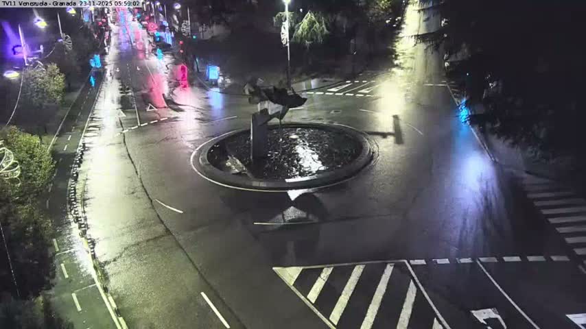 Vigo, Parque  Monte de Castro Park Area & Junction Live Cam - Pontevedra, Galicia, Spain