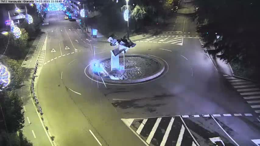 Vigo, Parque  Monte de Castro Park Area & Junction Live Cam - Pontevedra, Galicia, Spain