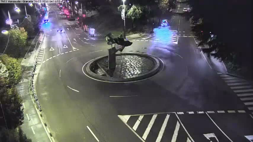 Vigo, Parque  Monte de Castro Park Area & Junction Live Cam - Pontevedra, Galicia, Spain