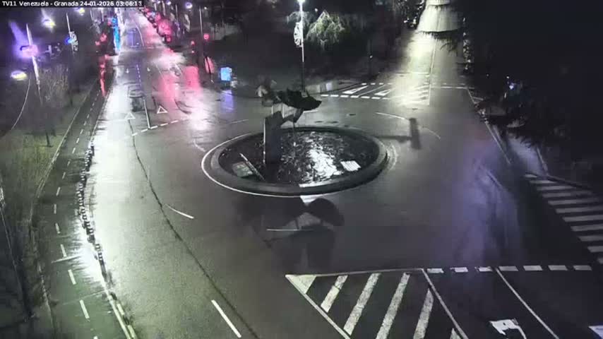 Vigo, Parque  Monte de Castro Park Area & Junction Live Cam - Pontevedra, Galicia, Spain