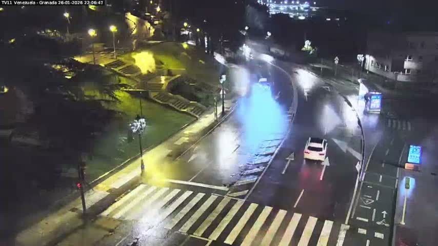 Vigo, Parque  Monte de Castro Park Area & Junction Live Cam - Pontevedra, Galicia, Spain