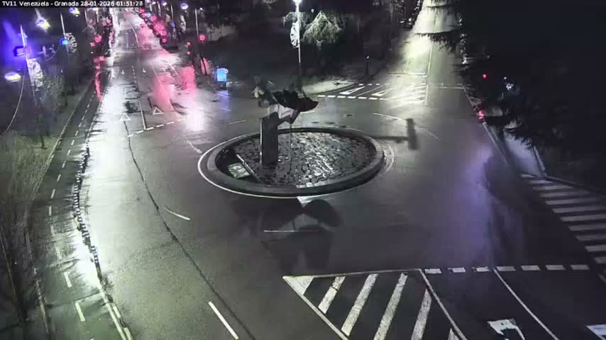 Vigo, Parque  Monte de Castro Park Area & Junction Live Cam - Pontevedra, Galicia, Spain