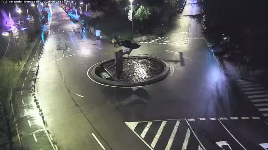 Vigo, Parque  Monte de Castro Park Area & Junction Live Cam - Pontevedra, Galicia, Spain