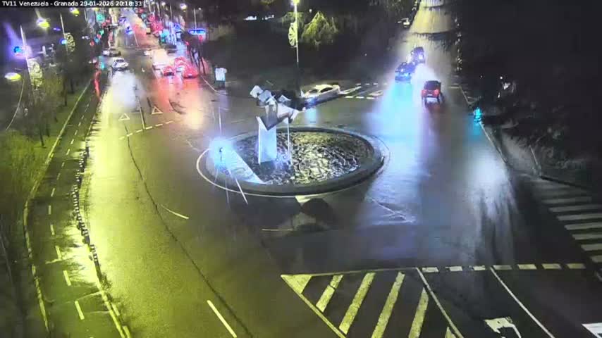 Vigo, Parque  Monte de Castro Park Area & Junction Live Cam - Pontevedra, Galicia, Spain