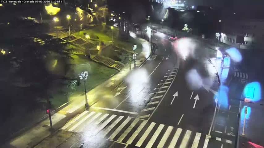 Vigo, Parque  Monte de Castro Park Area & Junction Live Cam - Pontevedra, Galicia, Spain