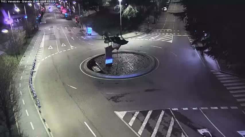 Vigo, Parque  Monte de Castro Park Area & Junction Live Cam - Pontevedra, Galicia, Spain