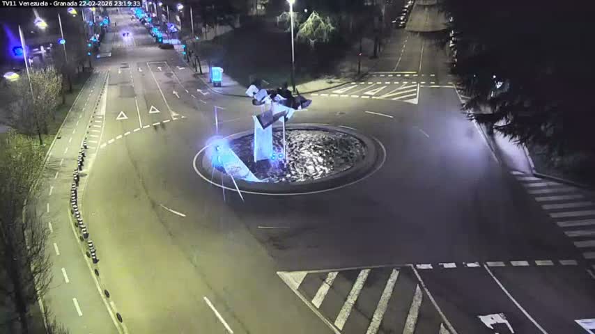 Vigo, Parque  Monte de Castro Park Area & Junction Live Cam - Pontevedra, Galicia, Spain