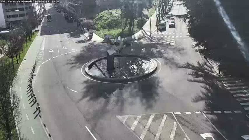 Vigo, Parque  Monte de Castro Park Area & Junction Live Cam - Pontevedra, Galicia, Spain