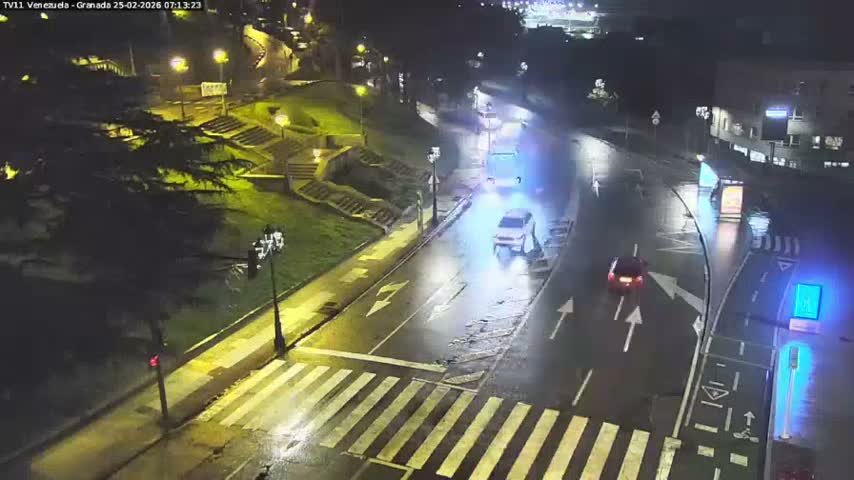 Vigo, Parque  Monte de Castro Park Area & Junction Live Cam - Pontevedra, Galicia, Spain