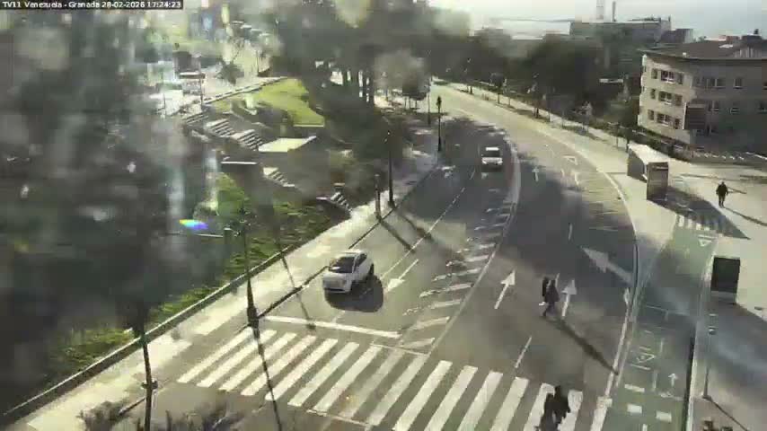 Vigo, Parque  Monte de Castro Park Area & Junction Live Cam - Pontevedra, Galicia, Spain