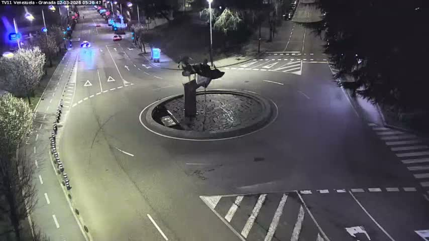 Vigo, Parque  Monte de Castro Park Area & Junction Live Cam - Pontevedra, Galicia, Spain