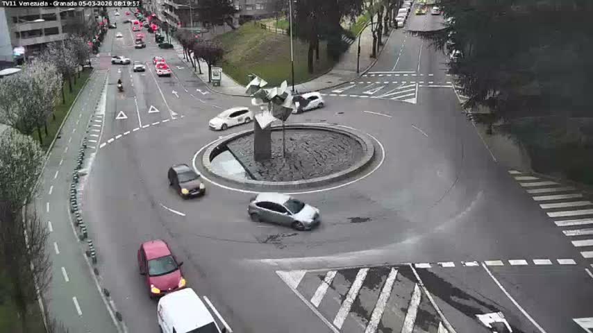 Vigo, Parque  Monte de Castro Park Area & Junction Live Cam - Pontevedra, Galicia, Spain